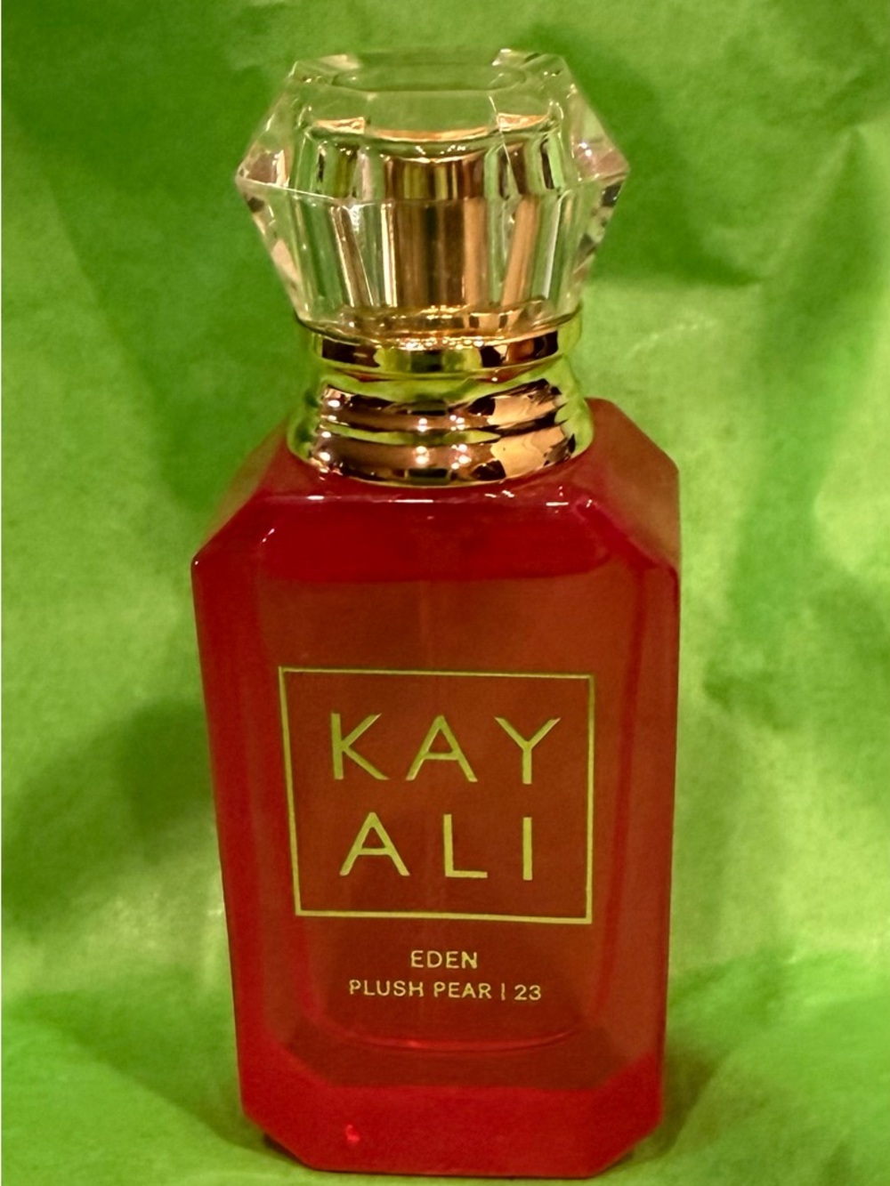 KAYALI Eden Plush Pear 23 Red Perfume Spray Bottle New